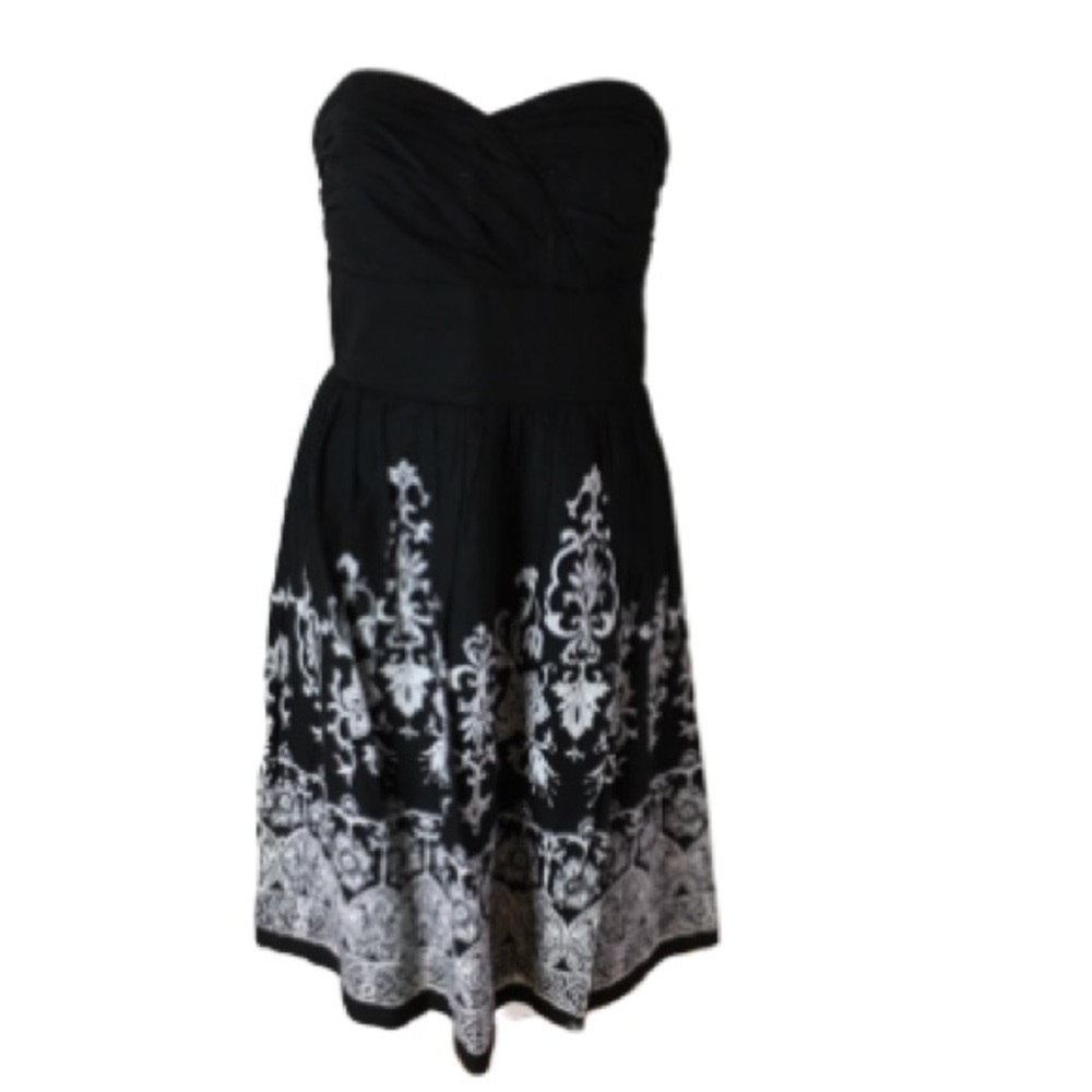 WHITE HOUSE BLACK MARKET strapeless dress …